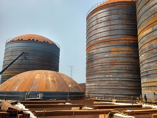 泾川焦粉钢板仓